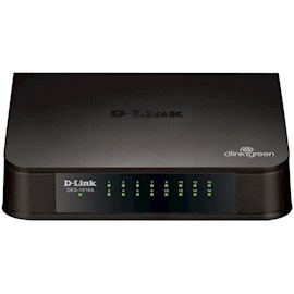 სვიჩი D-Link DES-1016A, Unmanaged Switch, 16 Ports 10/100Base-TX, Black
